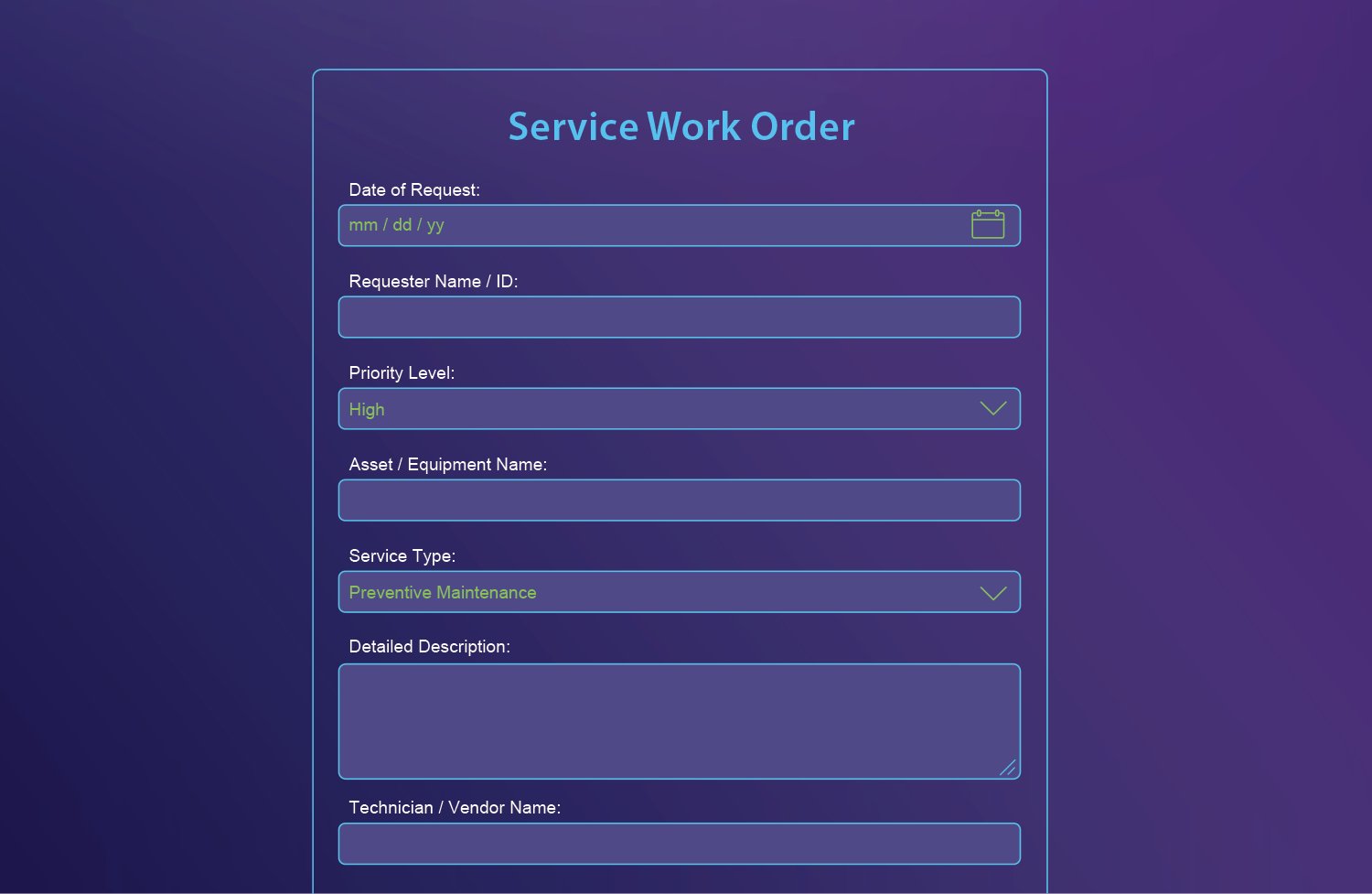 service-work-order-form