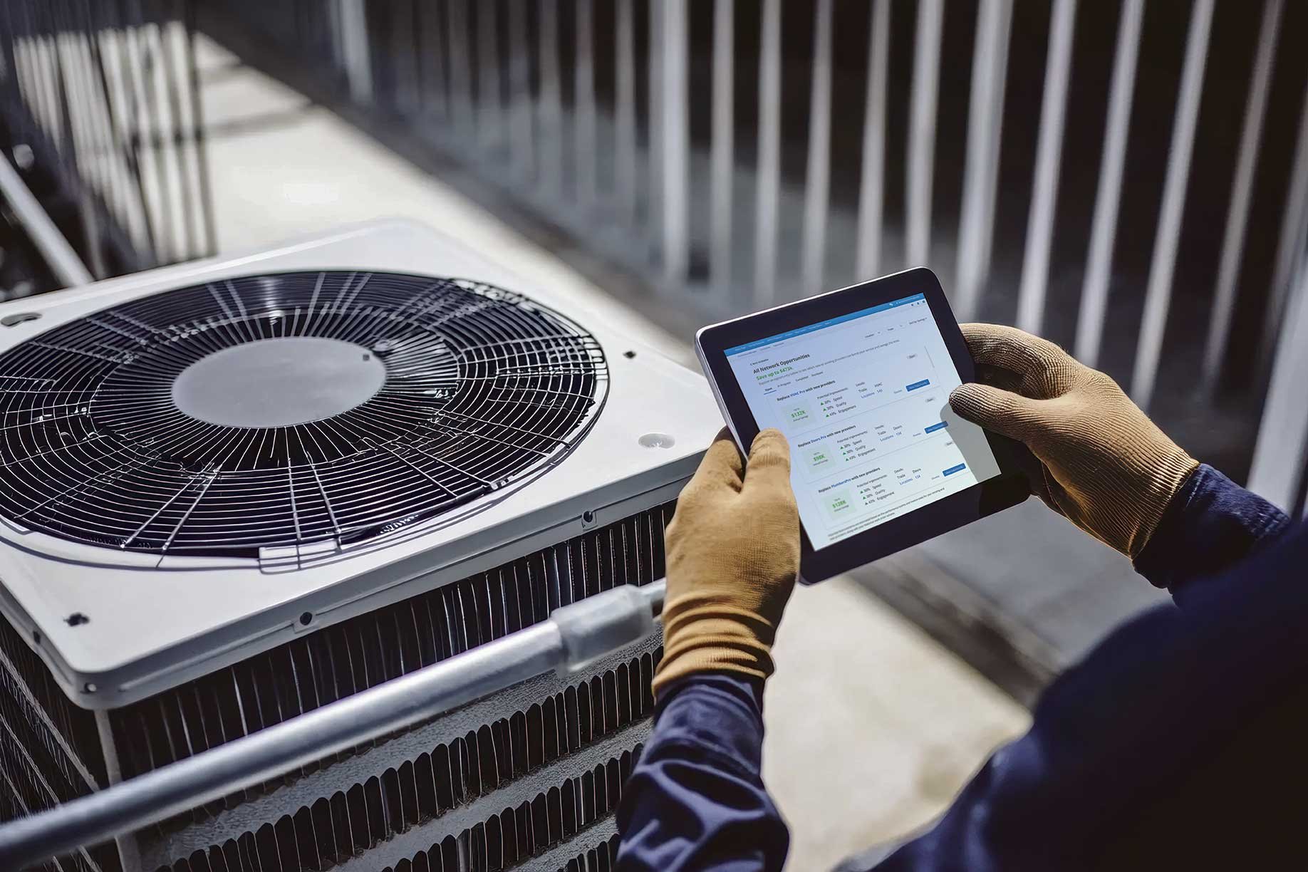 Product-HVAC-provider-with-tablet