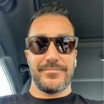 Alex Gama - casual picture from below taking inside of a vehicle