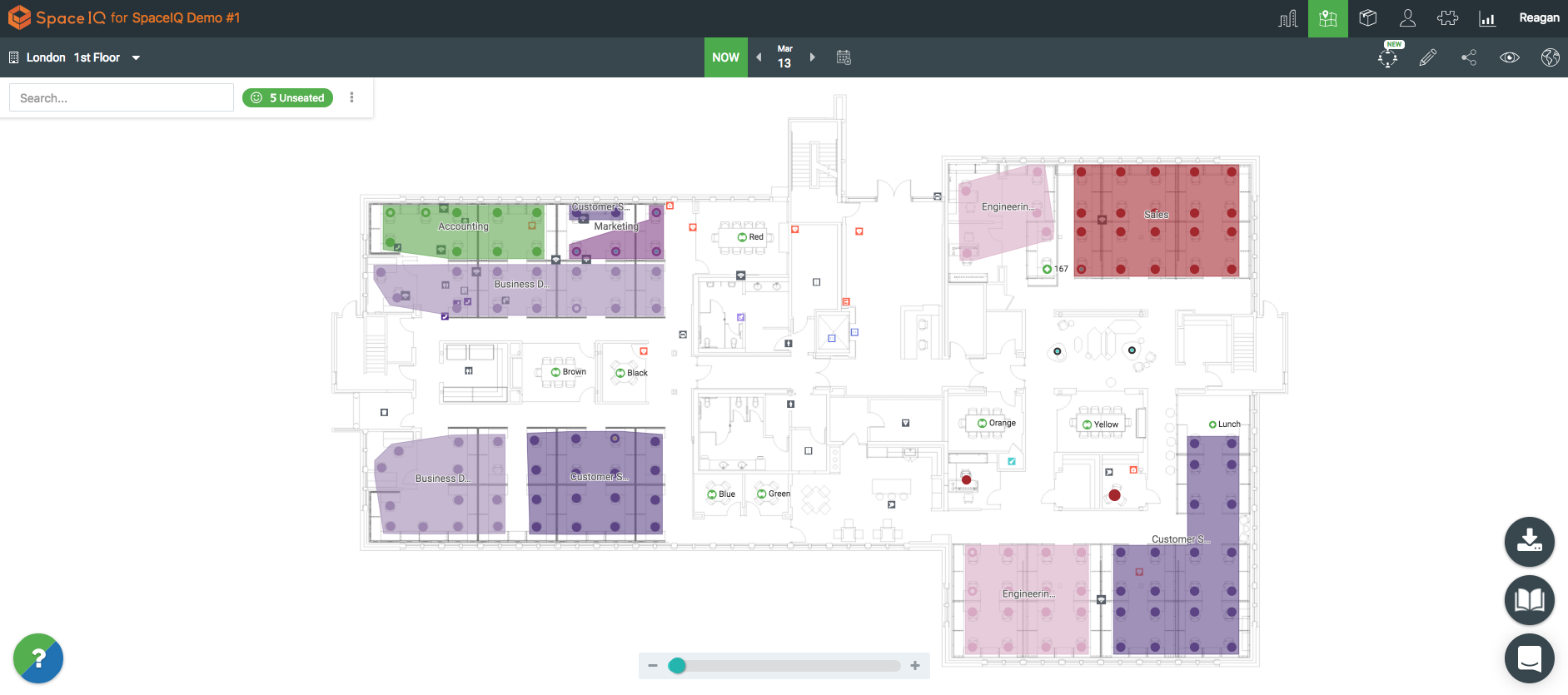 SpaceIQ Space Planning