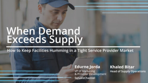 When Demand Exceeds Supply - How to Keep Facilities Humming in a Tight Service Provider Market