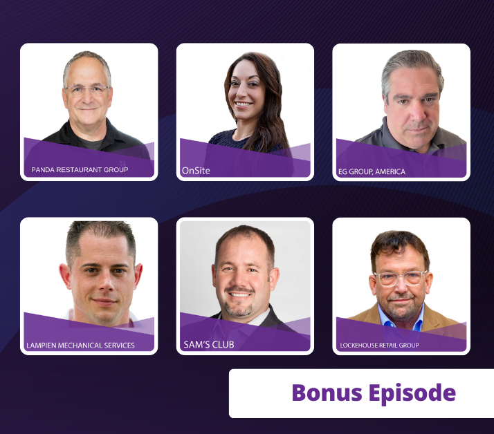 bonus episode cover card featuring 6 different industry professionals