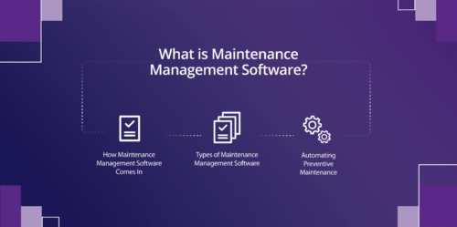 What is Maintenance Management Software