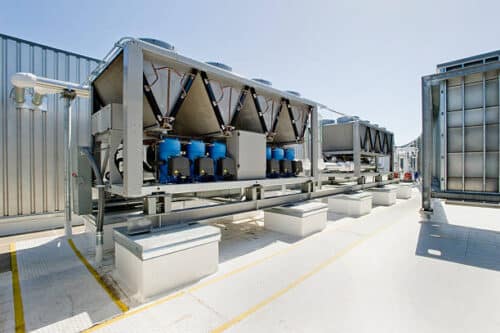 Rooftop Industrial-Chillers-and-Compressors